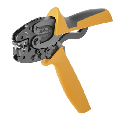 Weidmüller Crimping tool, Wire-end ferrules with/without plastic collars