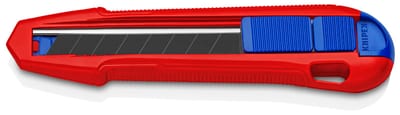 KNIPEX knekkbladkniv 18mm +3 blades