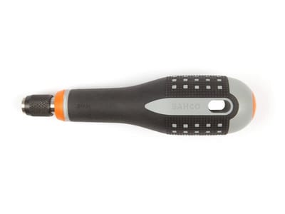 Bahco BE-8575 ERGO Screwdriver Handle with Quick-Release for Bits and Loose Blades