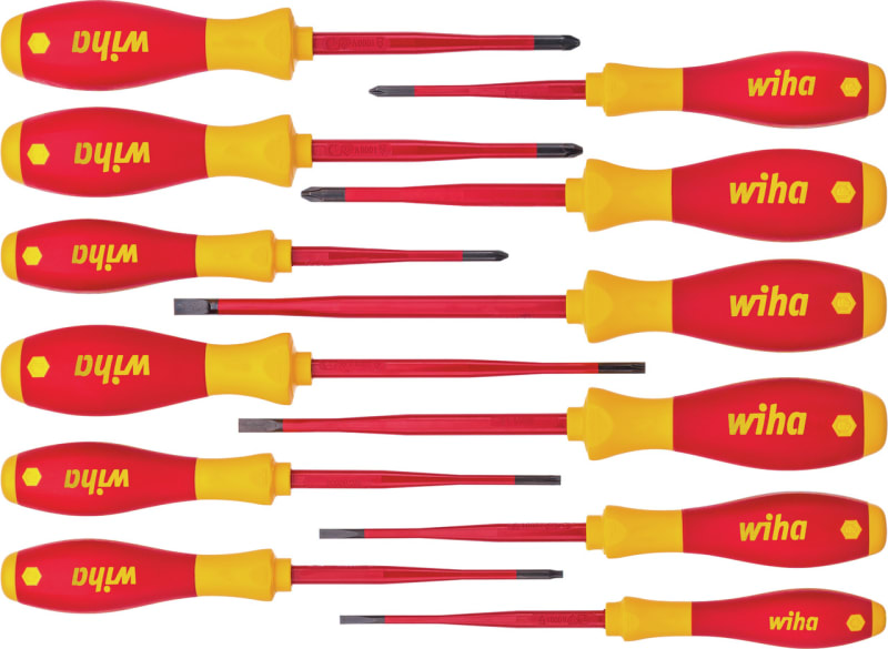 Screwdriver set 1000V 12 pcs (41003)