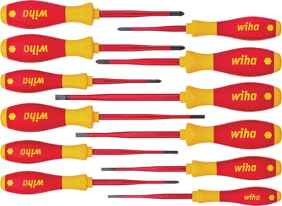 Screwdriver set 1000V 12 pcs