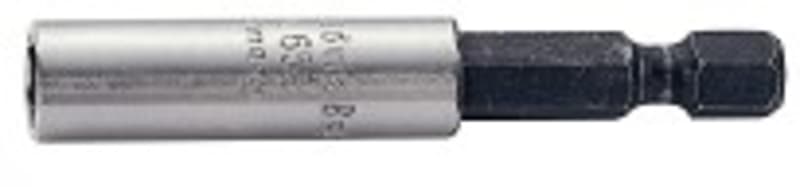Bahco KMR653-1P Magnetic Bit Holder with Locking Ring, 1/4" Hex, 60 mm (KMR653-1P)