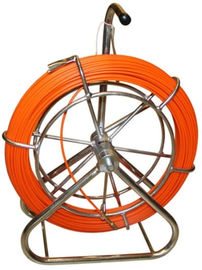 Melbye Draw-In Fish Tape on Stand 4.5 mm x 80 m Ball Head