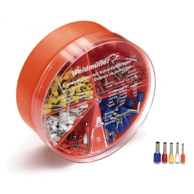 J.f.knudtzen Assortment wire end ferrules, Crimping range, min