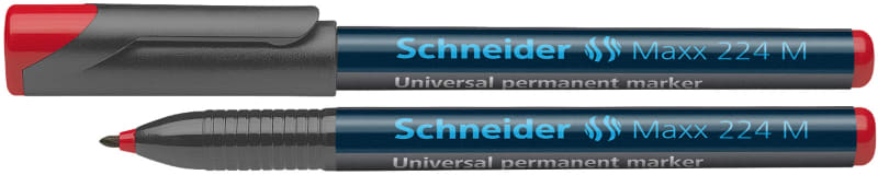Permanent Marker M red marker pen (WT 163 M 3)