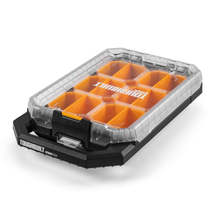 Sortimentsskrinn low Compact StackTeck (TB-B1-O-10C)