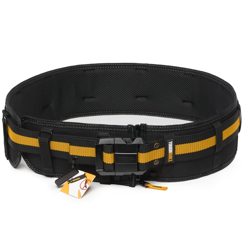 ToughBuilt TB-CT-41P Padded Heavy-Duty Tool Belt, ClipTech