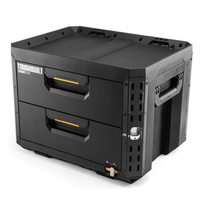 Vix Tools 8818091 StackTech System Case XL with Two Lockable Drawers