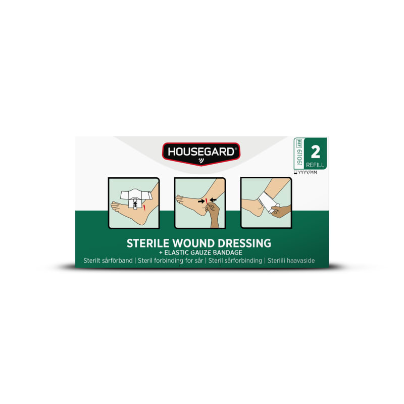 Housegard 8818110 Sterile Wound Dressing, Large