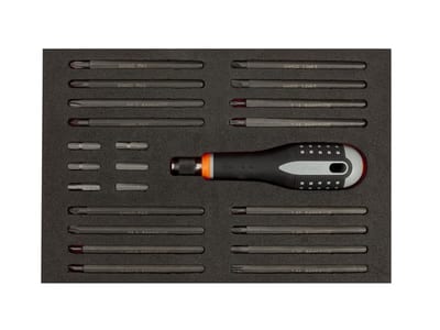 Screwdriver SET ERGO 23DEL Klinger+bits