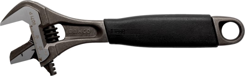 Bahco 9072 P ERGO Adjustable Wrench with Pipe Grip, 10 in