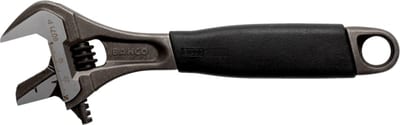 Bahco 9072 P ERGO Adjustable Wrench with Pipe Grip, 10 in