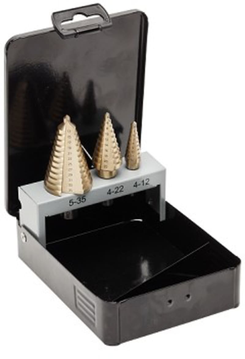 Step Drill Bit SET 3 PCS (228-SET-SD)