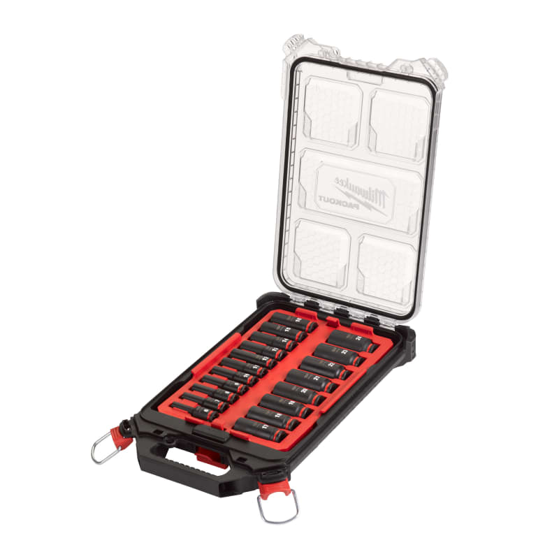 Impact Socket Set 3/8" Packout 19P (4932480946)