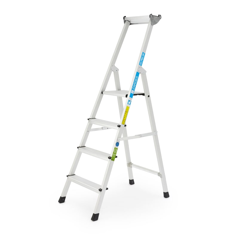 Zarges C621 XL Professional Step Ladder, 4 Treads (8819876)