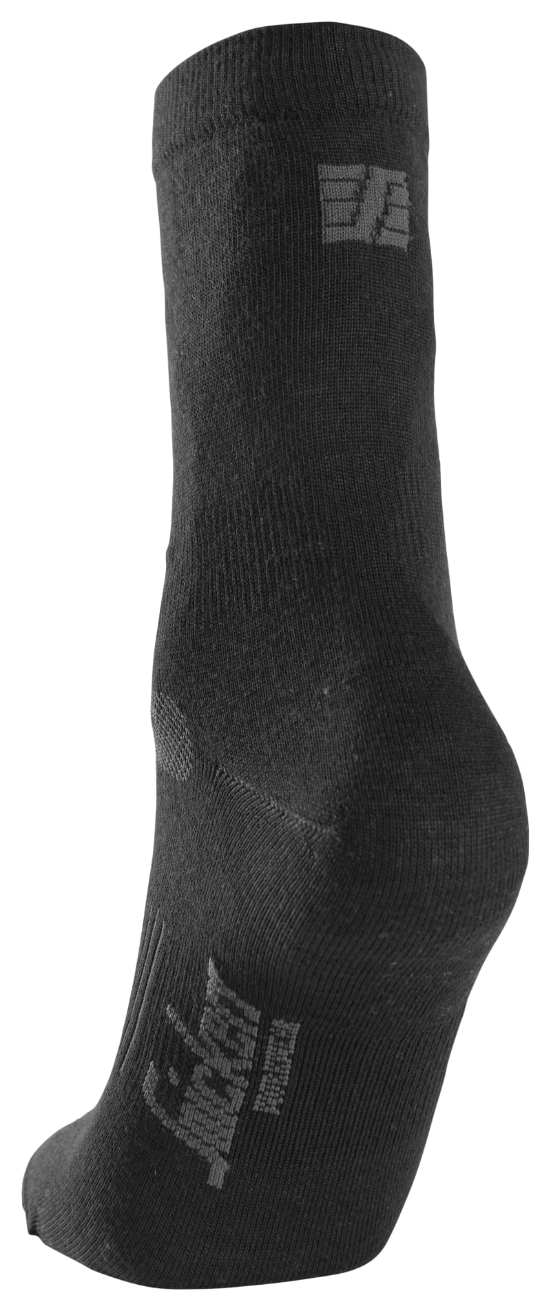 Wool Socks 9216, 2-Pack, Black, Size 41–44 (92160400044)