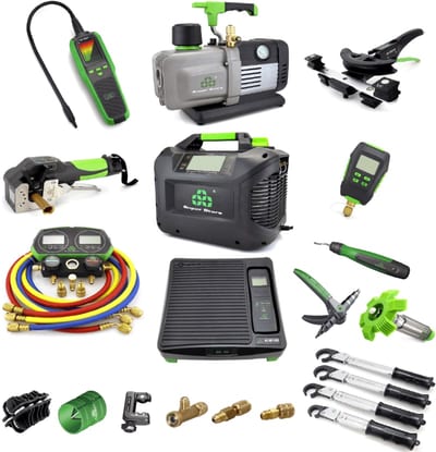 Grøntklima DSZH Large Refrigeration Tool Kit