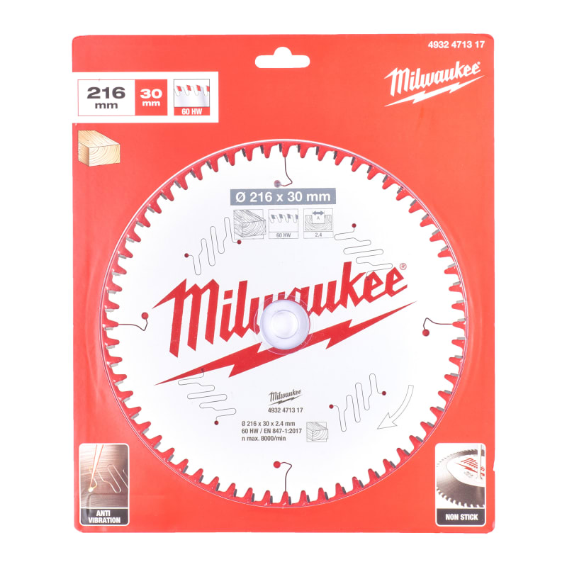 Circular Saw Blade MS W216X30X2,4X60 (4932471317)