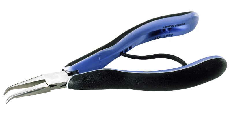 Bahco RX 7892 Curved Snipe-Nose Pliers 60 Degrees, Smooth Jaws