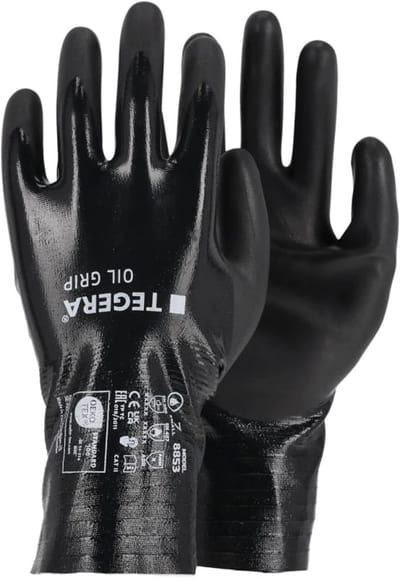 Synthetic glove 8853 OIL GRIP size.12