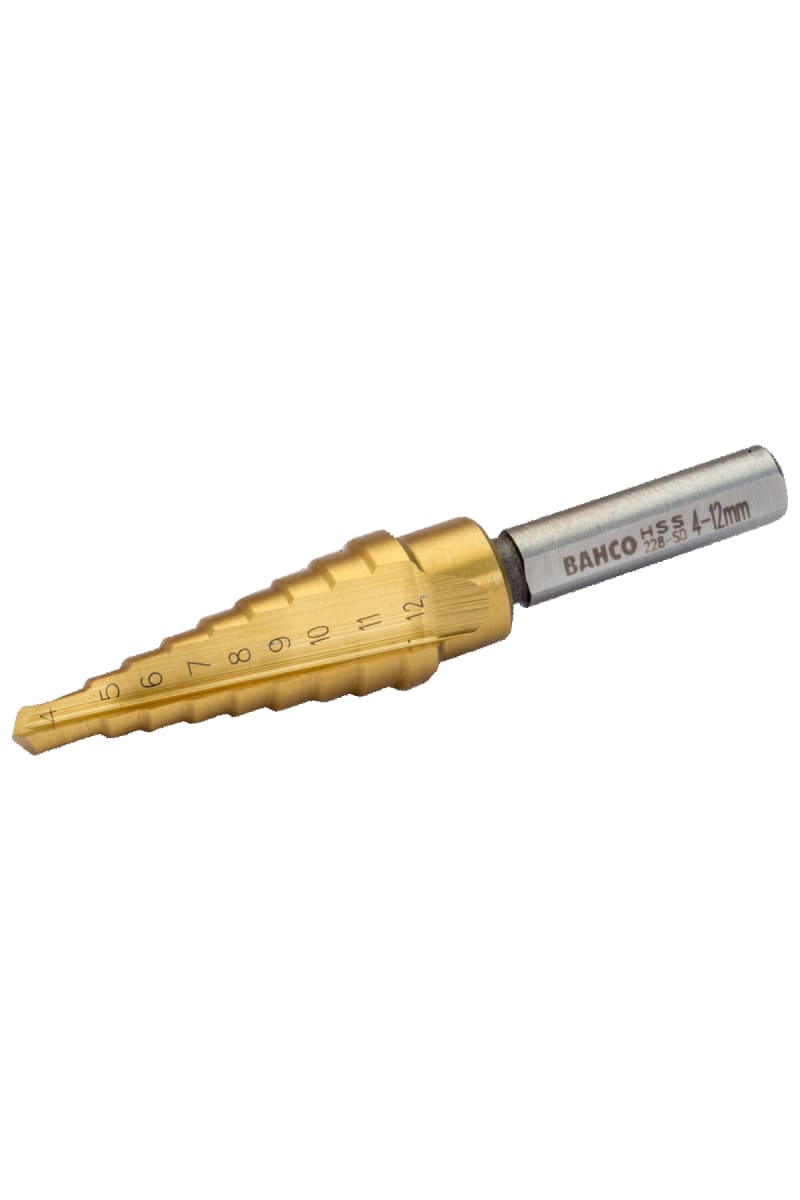STEP DRILL 4-12mm 9 STEPS