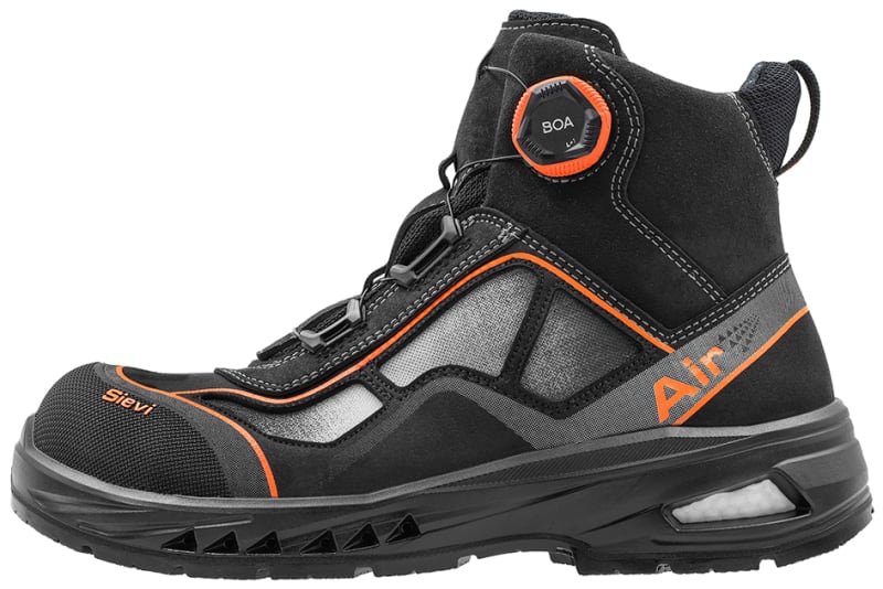 Sievi AirGo 5 Roller H S1P Safety Shoe, Size 38 (48-52539-382-92M-38)