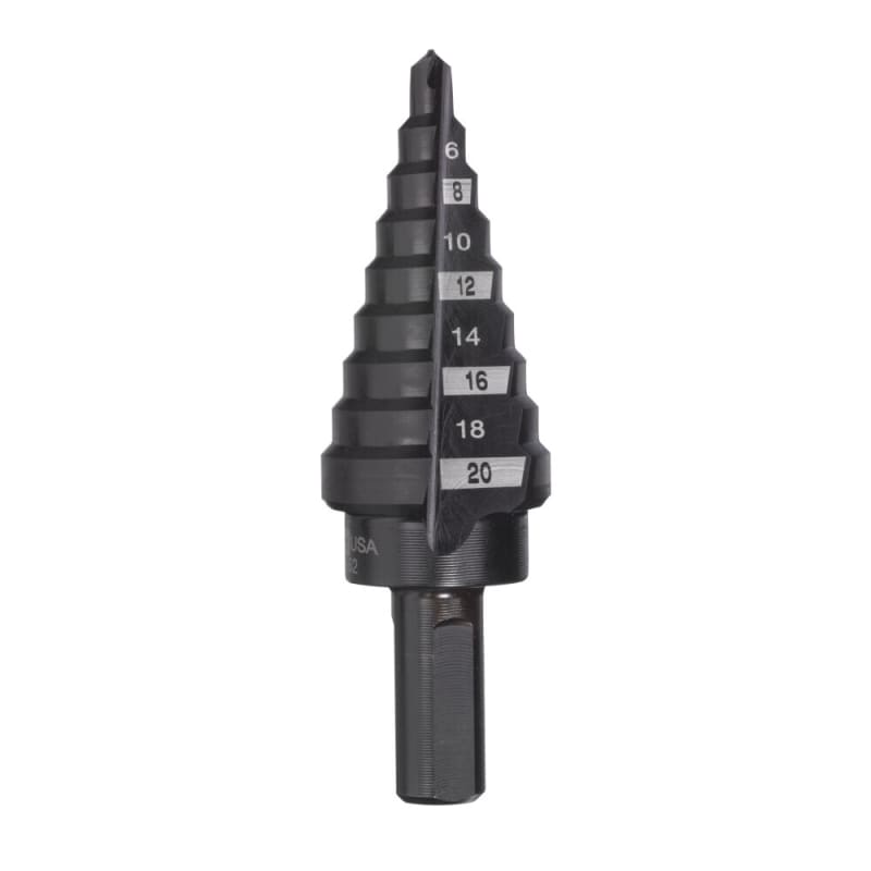 Step Drill Bit 4-20mm - 2mm Steps (48899320)