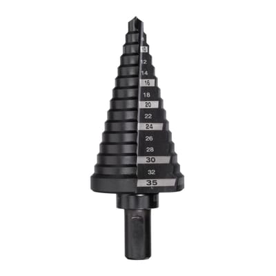 Step Drill Bit 6-35mm - 2&3mm Steps