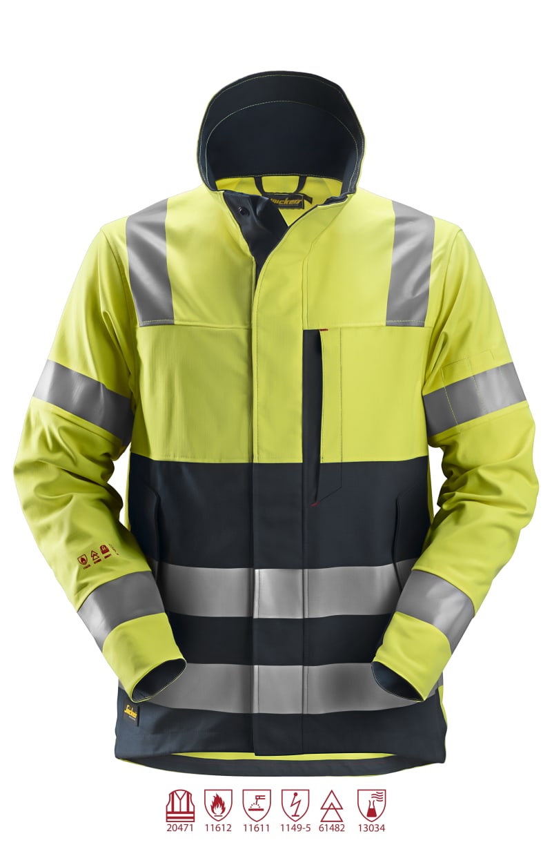 Flame-Retardant Jacket 1561 Yellow KL3 XXL (15616695008)