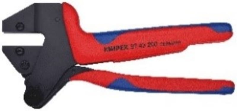 KNIPEX crimping pliers - without dies (97 43 200 A)
