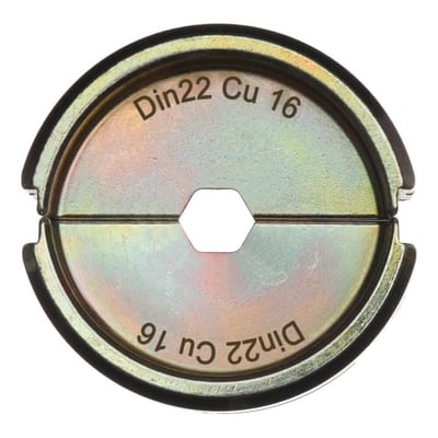 Crimp die DIN22 CU 16