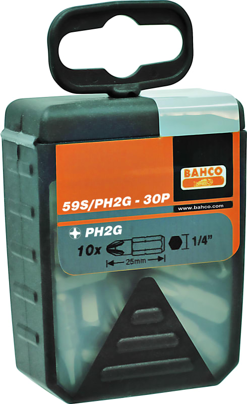 BITS PH2 Grabber 25mm 30 pack (59S/PH2G-30P)