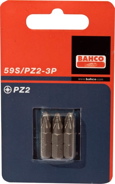 BITS PZ3 STD 25mm 3PK