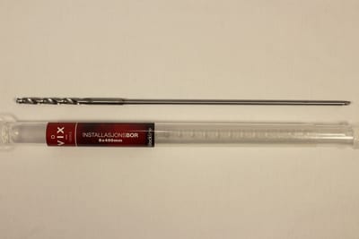Installation Drill Bit with hole 8X400MM