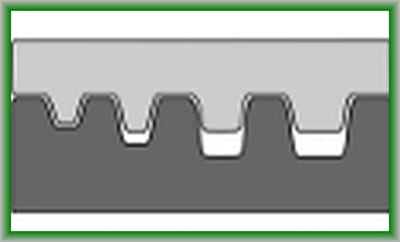 Krympebakk X-crimp, end ferrule
