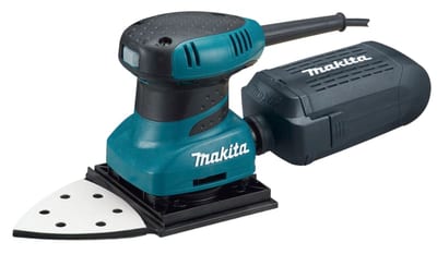 Makita BO4565K 230 V Finishing Sander 200 W with Carry Case