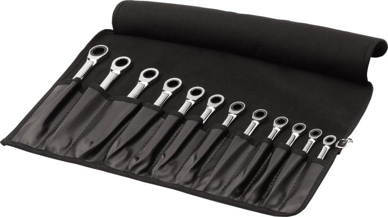 Cimco 112505 Combination Wrench Set 8–19 mm 12 Pieces
