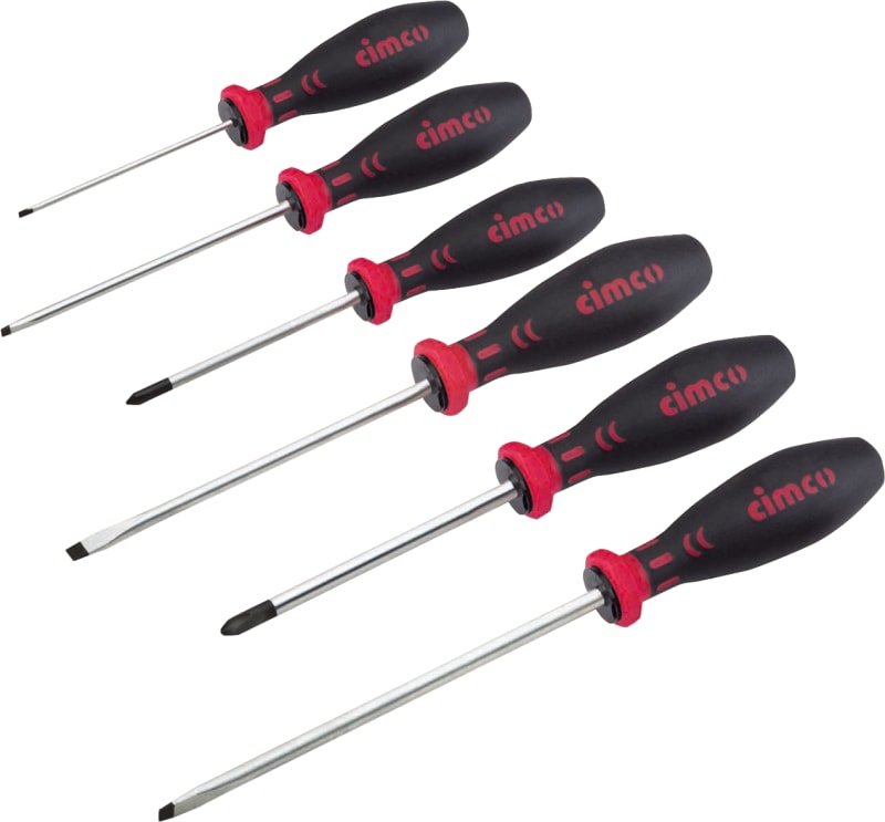 Screwdriver SET Uninsulated 6 Parts (117100)