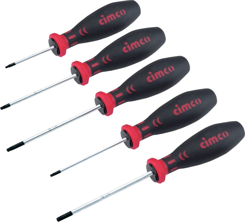 Screwdriver SET Uninsulated TORX 5 Parts (117300)