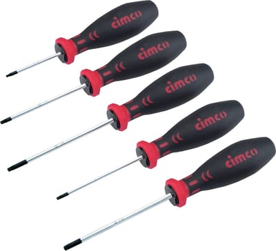 Screwdriver SET Uninsulated TORX 5 Parts