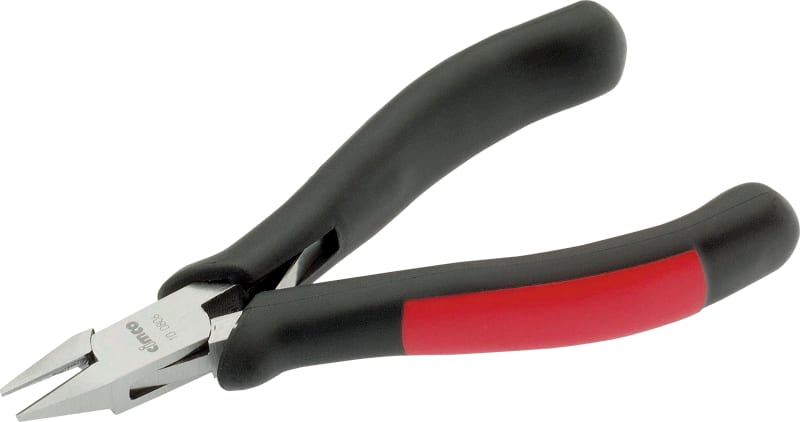 Cimco 100806 Electronics Side Cutter, Pointed Angled Head