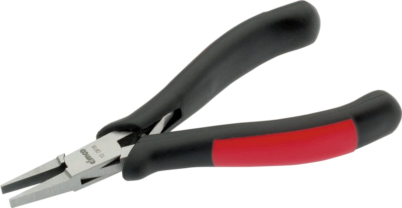 Cimco 100818 Flat-Nose Pliers Electronics 130mm Wide Insulated