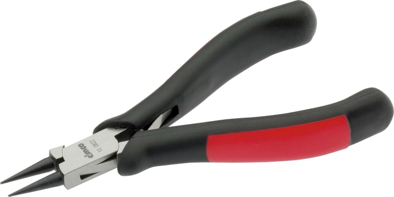 Cimco 100822 Round-Nose Pliers Electronics 130mm Insulated