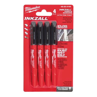 Marker pen Finspisset SET 4P