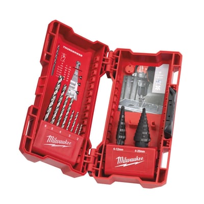 Step Drill Bit Set TH.WEB - 10P