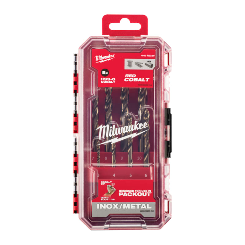 Metal Drill Bit Set HSSG-CO POF 8P (4932499256)