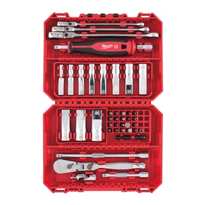 BIT SET M. Ratchet 1/4'' 42P