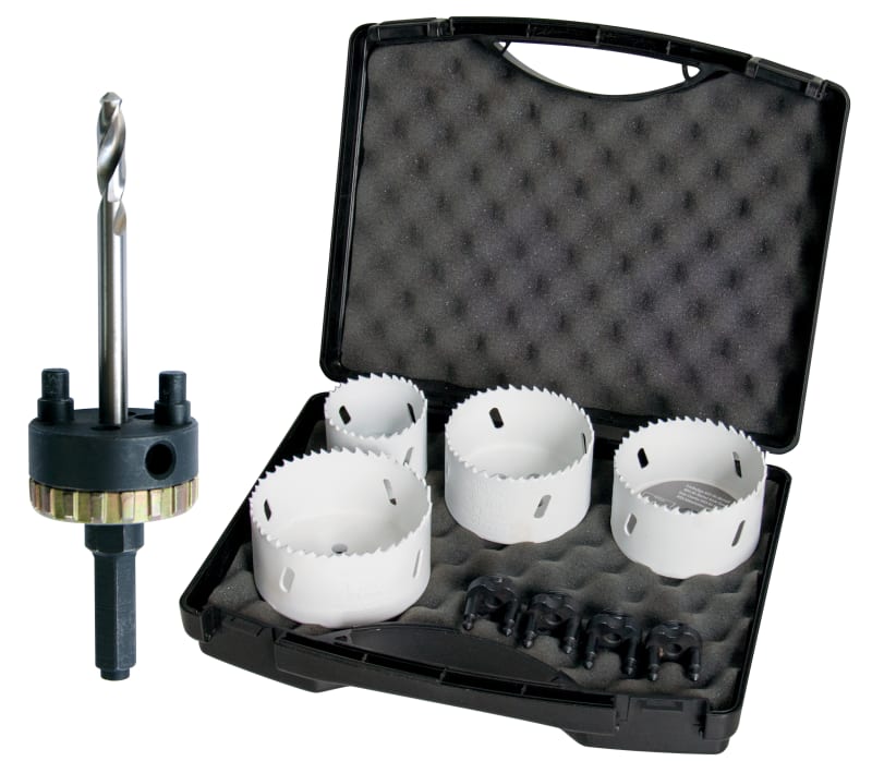 Hole saws 4 pcs with re-load (8840668)