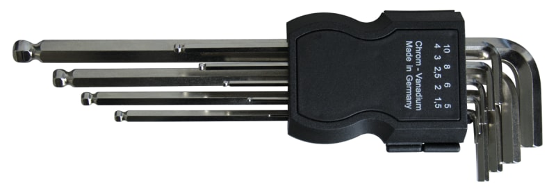 Hex key-set 1,5-10mm (8840670)