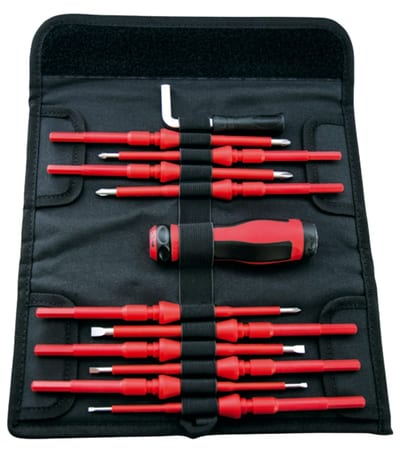 Momentscrewdriver, set 1000V